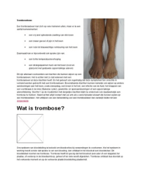 Re-trombosa