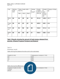 btec applied science level 3 unit 2 assignment d example