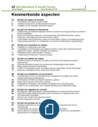 Samenvatting Feniks / VWO Overzicht Van De Geschiedenis - Stuvia