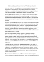 Attachment theory picture