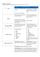 comparison of different operating systems pdf features and functions of operating system
