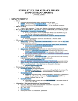 Pharm Study Guide Extra Ans Notes Veterinary Pharmacology I Stuvia