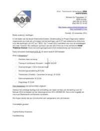 Zakelijke brief opstellen - GIP - Stuvia